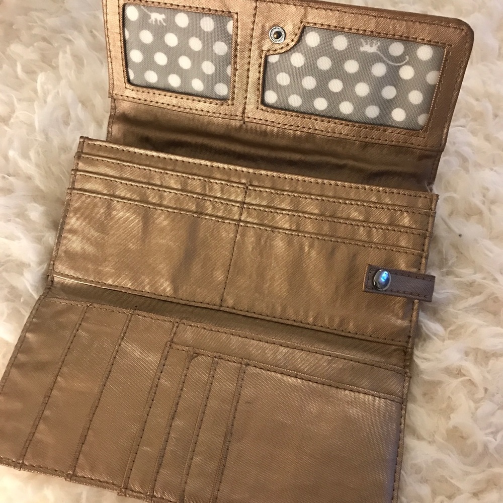 Kipling | Gold Multi Sectioned Wallet - image 7